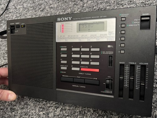 Sony icf 2001 digital - sony,