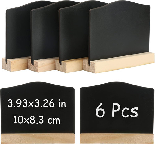 6pack mini chalkboard signs - 6pack,