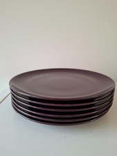 6 x IKEA Fargrik Aubergine