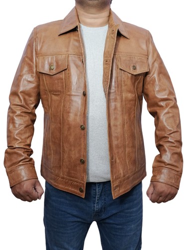 Men new shirt collar biker - men's,