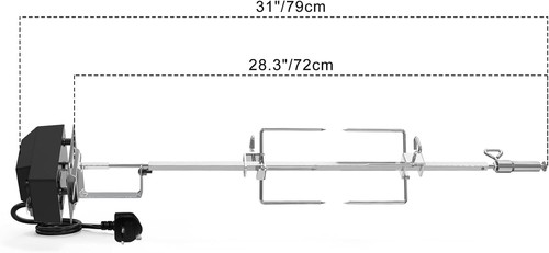 Onlyfire bbq rotisserie - bbq, kit