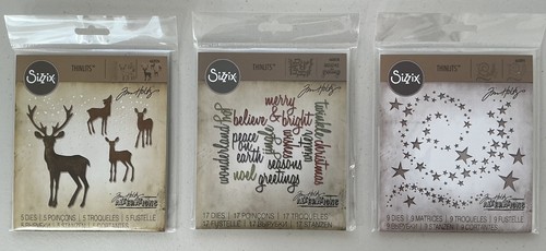 Sizzix thinlits winter - x,