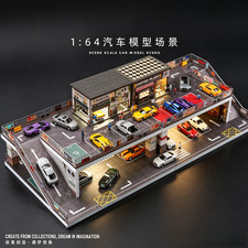 1/64 Diorama 3-storey Car Park