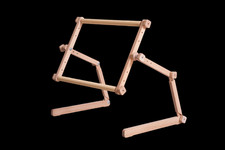 Wooden embroidery stand UNIVERSAL ( SOFA AND TABLE-TYPE) Bullfinch 30х40 cm C...