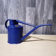 Haws Original Vintage Galvanised Metal Blue 2 Pint Watering Can - NO ROSE / HEAD