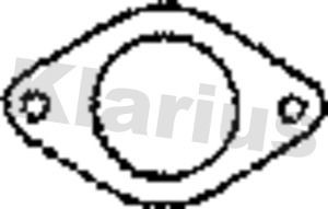 Exhaust pipe gasket - gasket, fits