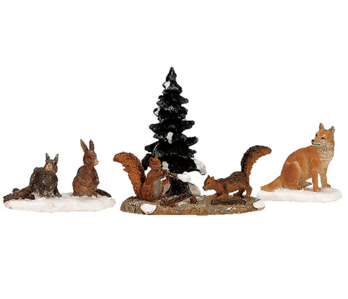 Lemax figurines woodland - figurines,
