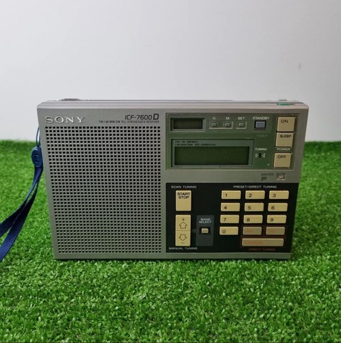 Boxed vintage sony icf 7600d - vintage, icf-7600d