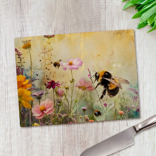 Bumblebee bees floral flowers - bumblebee,