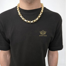 Gold Chain 13mm Gypsy Style