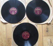 3x Victor Silvester- 10" 78rpm