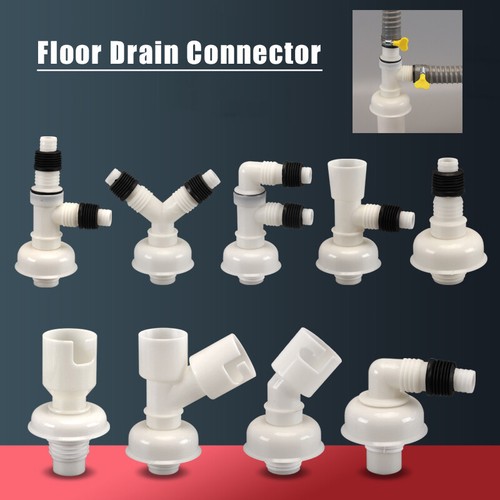 Way floor drain - floor, connector