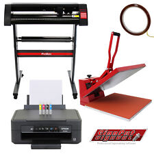 50cm Heat Press Plotter Machine 28” Vinyl Cutter Plotter & Sublimation Printer