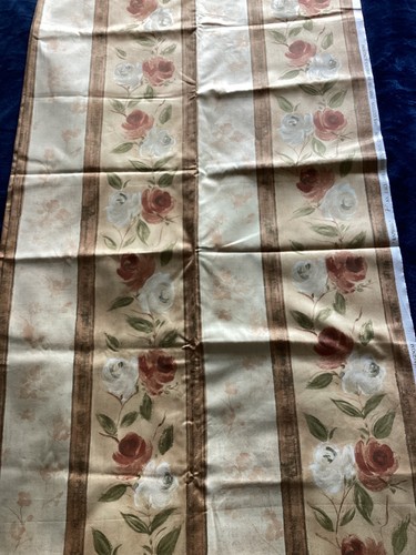 Vintage brown orange floral - vintage,