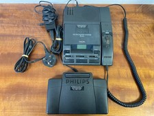 Philips LFH 725  Transcription System Machine Dictaphone Pedal Mic Handset 