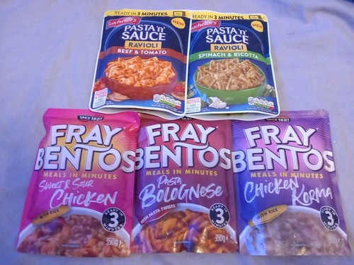 Packs mre food pouches - 5,