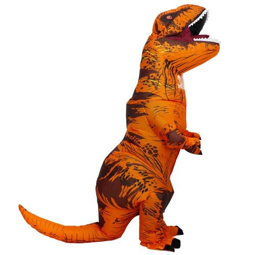Inflatable costume rex full - costume, t-rex