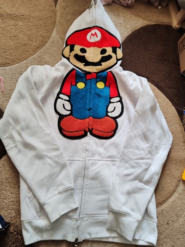 Bape mario hoodie full - bape, zip
