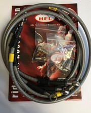 HEL CLEAR Front & Rear Braided