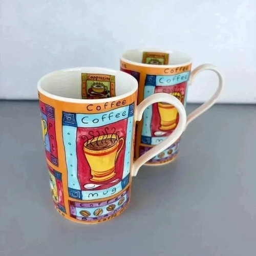 Dunoon mug set vintage 90s - set,