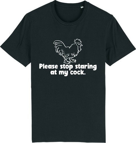 Stop staring cock - stop, my