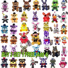 FNAF Five Nights at Freddy's Horror Game Plush Doll Kids Plushie Toys 7" XMAS
