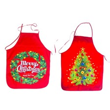  2 Pcs Funny Apron Holiday Aprons with Pockets Novelty for Adults