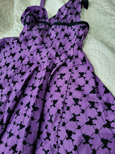 Collectif purple poodle halter - purple,