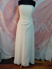 Wedding dress size 12 ivory