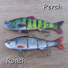 Pike Fishing Lure Bait Realscale Countdown Savage Swimbait Gear Free Wire Trace