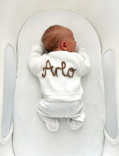 Personalised baby cardigan - personalised,