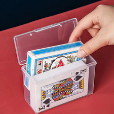1/3Pcs Playing Card Box, Clear