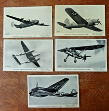 5 Postcards Aeroplane