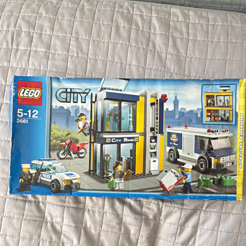 Lego city 3661 bank money - lego,