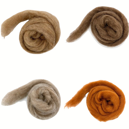 Corriedale wool sliver - corriedale,