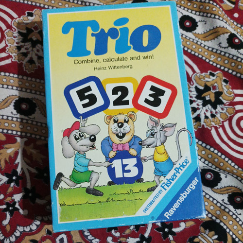 Ravensburger trio 1989 maths - trio,