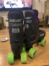 Original 90s Bauer Turbo 33 Skates