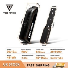 36V13Ah Electric Bike Ebike Lithium-ion(Li-Ion) HL Battery with 2A Charger