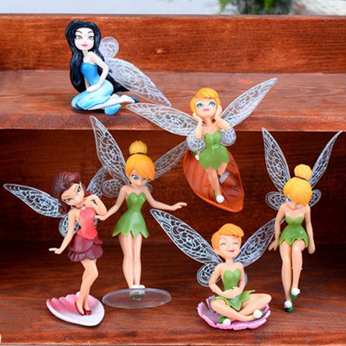 6pcs disney tinker bell - 6pcs,