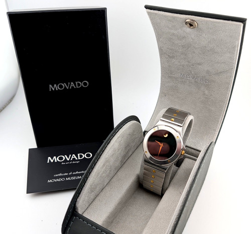 Vintage movado unisex ss - unisex, gp/ss