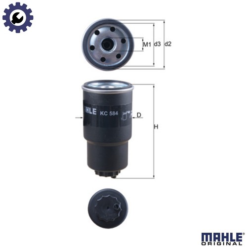 Fuel filter 584 for mazda - 584,