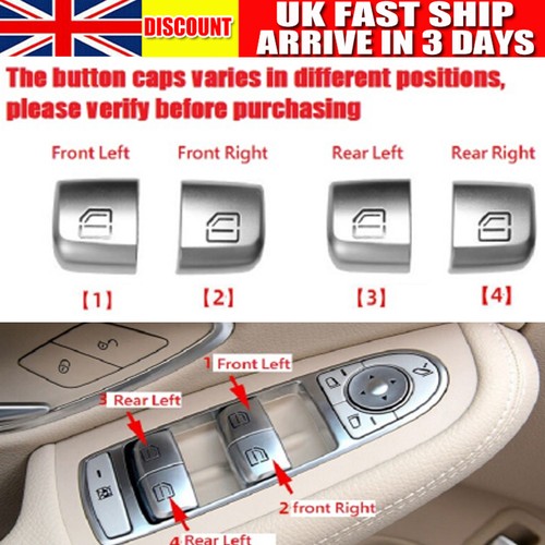 Window switch repair button - 4x,