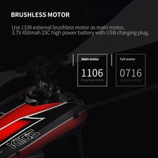  K110S 2.4GHz RC Helicopter