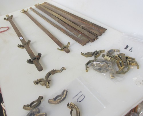 Antique brass stair - stair, x11