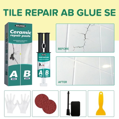 Bath white enamel - white, repair
