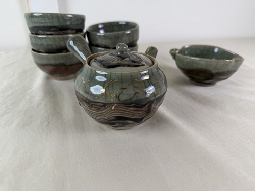 Vintage somayaki japanese tea - vintage,