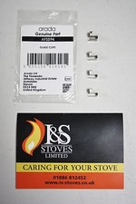 Aarrow Stove Glass Clips -