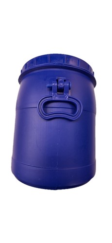 Blue open top - open, food