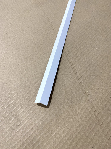 Powder coated aluminium angle - coated,