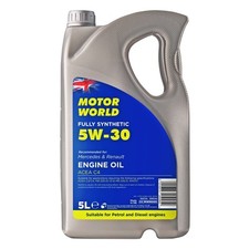 Motor World Engine Oil 5L 5W30